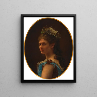 Katharina Schratt Actress - Anonymous — framed artwork on a wall