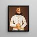 Kunwar Sabal Singh of Badnor 1848-1881 - Anonymous — framed artwork on a wall