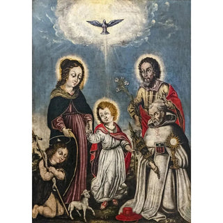 The Holy Family - Anonymous — artwork view