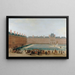 La Place Royale around 1660 Passage of the King's Carriage Current Place des Vosges Current 4th Arrondissement - Anonymous — framed artwork on a wall