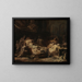 The Testament of Eudamidas - Anonymous — framed artwork on a wall