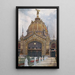 The central dome of the Champ de Mars palace - Anonymous — framed artwork on a wall