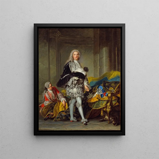 The Marshal Duke of Richelieu - Anonymous — framed artwork on a wall
