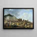 Hôtel de Salm en construction vers 1786 actuel 7e arrondissement - Anonyme — framed artwork on a wall