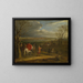 Louis XIV conquering Dole - Anonymous — framed artwork on a wall