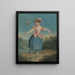 Madame Placide in the title role of Rosetta in the staging by Alexandre Placide of the ballet The Bird Catcher - Anonymous — framed artwork on a wall