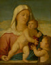 The Virgin and Child with Saint John the Baptist - Anonymous — artwork view