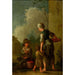 Servante with children carrying fruits - Anonymous — artwork view