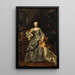 Reproduction of the painting Marie-Thérèse as Queen of Hungary - Anonymous