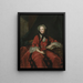 Marie Leszczynska, Queen of France - Anonymous — framed artwork on a wall