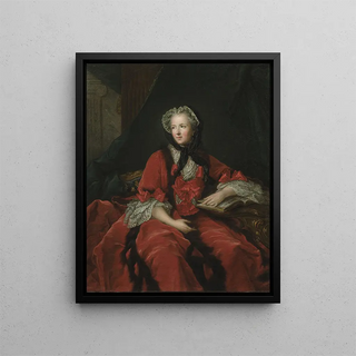 Marie Leszczynska, Queen of France - Anonymous — framed artwork on a wall