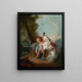 Mars et Un - Anonymous — framed artwork on a wall