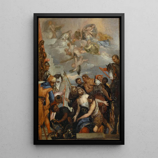 Martyr of Saint George - Anonymous — framed artwork on a wall