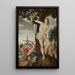 Martyr of Saint Sebastian - Anonymous — framed artwork on a wall