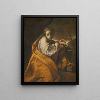 Mary Magdalene - Anonymous — framed artwork on a wall