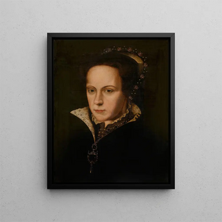 Marie Tudor - Anonymous — framed artwork on a wall