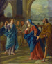 Marie and Joseph find Jesus at twelve years old in the Temple - Anonymous — artwork view