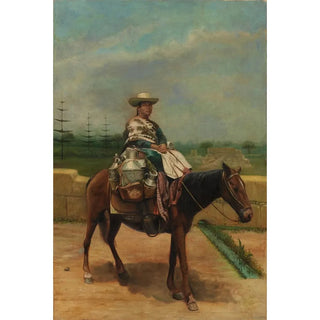 Woman with Milk - Anonymous — artwork view