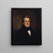 Millard Fillmore - Anonymous — framed artwork on a wall