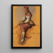 Cavalier mordve - Anonymous — framed artwork on a wall