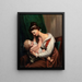 Mother and Child - Anonymous — framed artwork on a wall