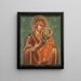 Mother of God of Iviron - Anonymous — framed artwork on a wall