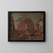 Moving in Old New York - Anonymous — framed artwork on a wall