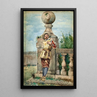 Mousquetaire Painting - Anonymous — framed artwork on a wall