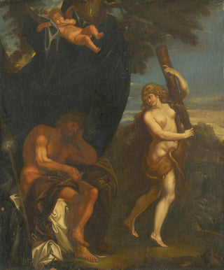 Mythological scene painting - Anonymous — artwork view