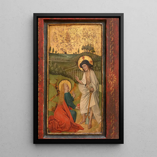 Noli me tangere - Anonymous — framed artwork on a wall