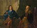 Scene from the Old Testament: Solomon and King David - Anonymous — artwork view