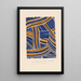 Reproduction of the painting Conception for a silk fabric - Anonymous