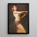Reproduction of the painting Oriental Dancer Painting - Anonymous