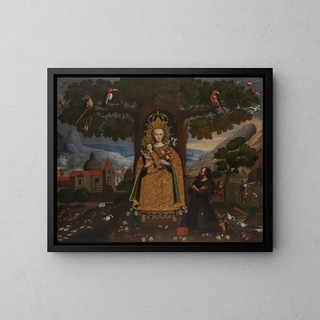 Notre-Dame de Valvanera - Anonymous — framed artwork on a wall