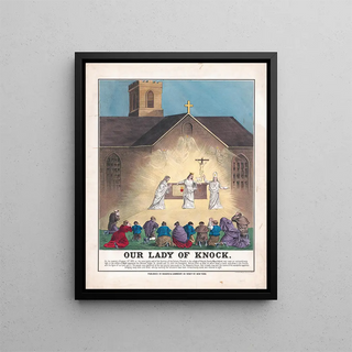 Notre-Dame de Knock - Anonymous — framed artwork on a wall