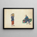Tea Packaging Painting - Anonymous — framed artwork on a wall