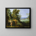 Pan and Syrinx - Anonymous — framed artwork on a wall