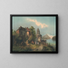 Passau on the Danube - Anonymous — framed artwork on a wall