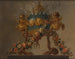 a perfume burner supported by cherubs and serpents, decorated with flowers - Anonymous — artwork view