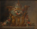 a perfume burner supported by tritons and adorned with flowers - Anonymous — artwork view