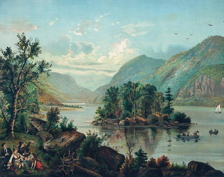 Picnic at Lake George - Anonymous — artwork view