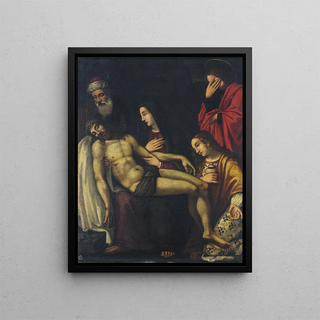 Piet - Anonymous — framed artwork on a wall