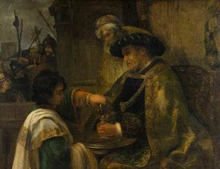 Ponce Pilate se lavant les mains - Anonyme — artwork view