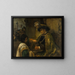 Ponce Pilate se lavant les mains - Anonyme — framed artwork on a wall