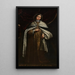 Portrait painting of Agnese, wife of Pietro II - Anonymous — framed artwork on a wall