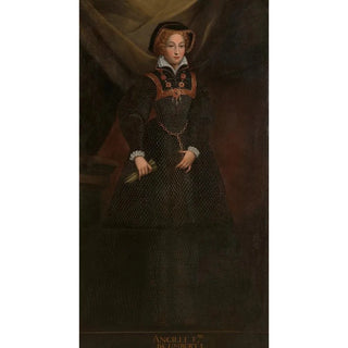 Reproduction of the painting Portrait of Ancilla, wife of Umberto I - Anonymous