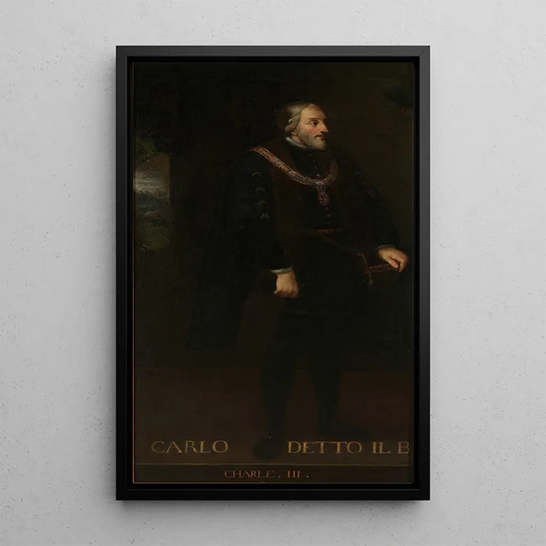 Reproduction of the painting Portrait of Carlo II - Anonymous