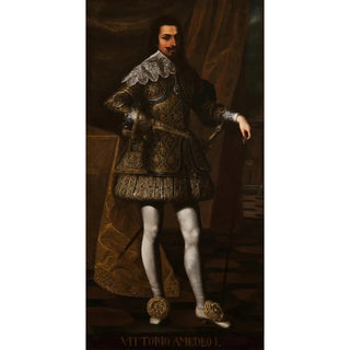 Portrait of Vittorio Amedeo I - Anonymous — artwork view