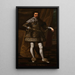 Portrait of Vittorio Amedeo I - Anonymous — framed artwork on a wall