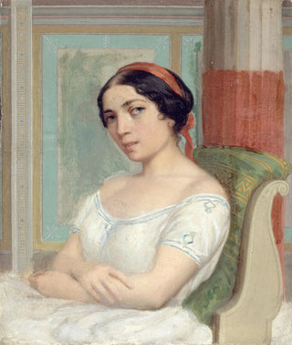 Portrait of Ernesta Grisi - Anonymous — artwork view